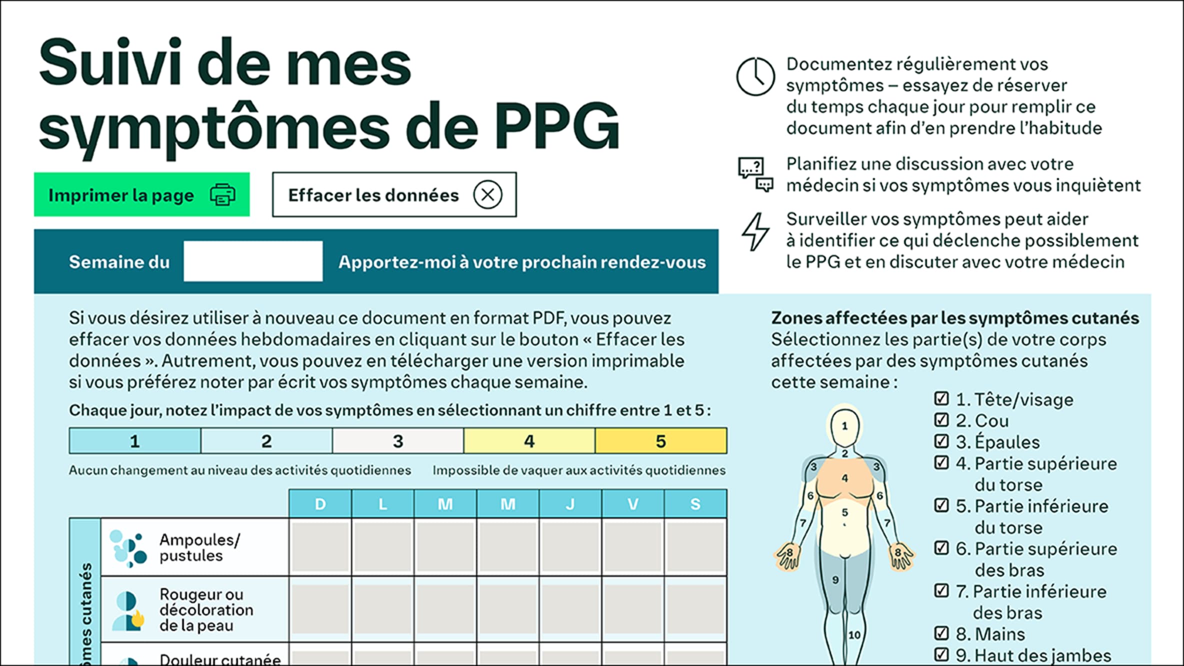 Aidez vos patients à documenter leurs poussées grâce à l’outil numérique de suivi des symptômes 